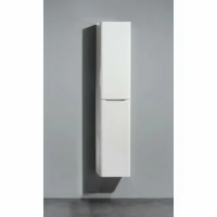 Шкаф подвесной, две распашные двери с доводчиками, с двумя  полками, левосторонний ANCONA-N-1500-2A-SC-WO-L BelBagno