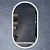 Зеркало овальное VLM-3AU100 600х1000Vincea
