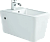Биде подвесное VB1-12 515х360х305 белый Vincea