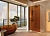 Душевая перегородка Walk-In VSW-1H100GSB, 1000*2000, черный матовый, стекло янтарь Vincea
